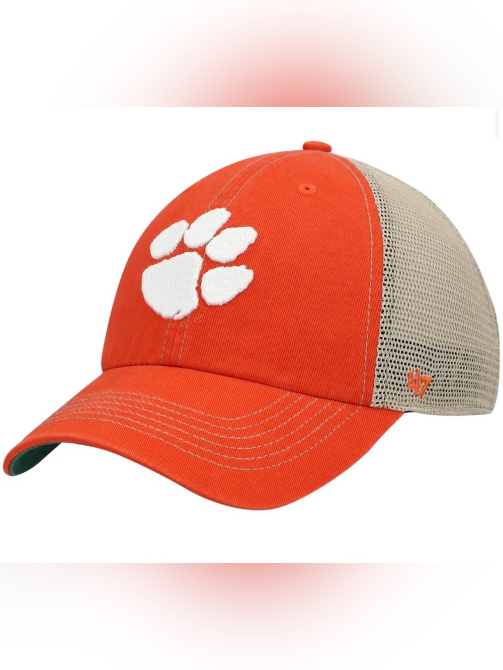 Men's '47 Orange Clemson Tigers Trawler Trucker Snapback Hat